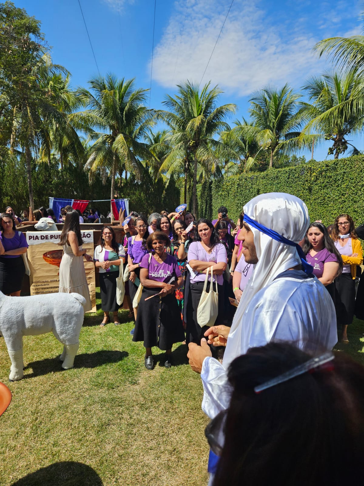 Apresentação para visitantes